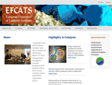 Tablet Screenshot of efcats.org